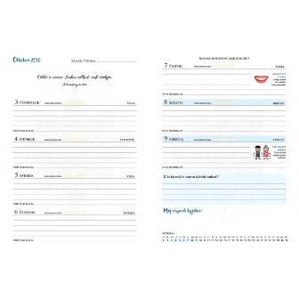 Školský motivačný diár 2016/2017 - Plánovač